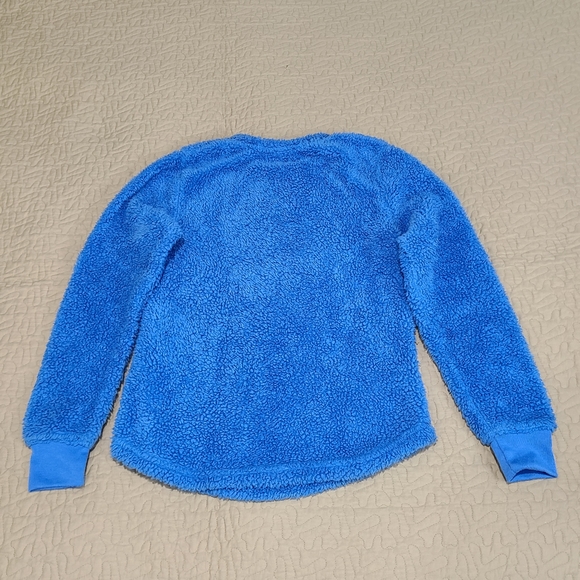 Vintage Grumpy Care Bears fuzzy fleece pajama long sleeve size XS - Picture 4 of 4
